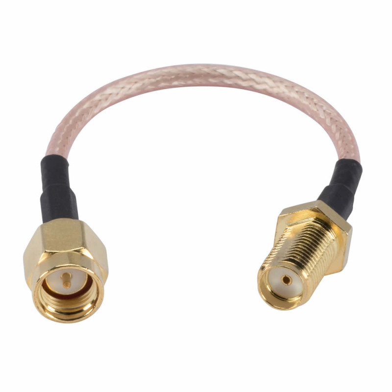 RG316 10cm SMA Male Female Cable