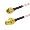 RG316 10cm SMA Male Female Cable