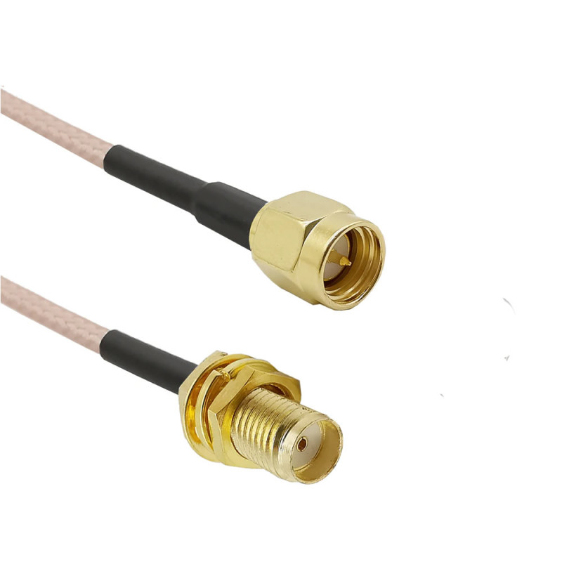 RG316 10cm SMA Male Female Cable