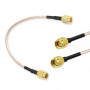 RG316 10cm Male Male SMA Cable