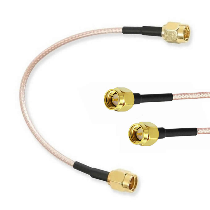 RG316 10cm Male Male SMA Cable