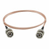 50cm RG316 BNC Male Male Cable