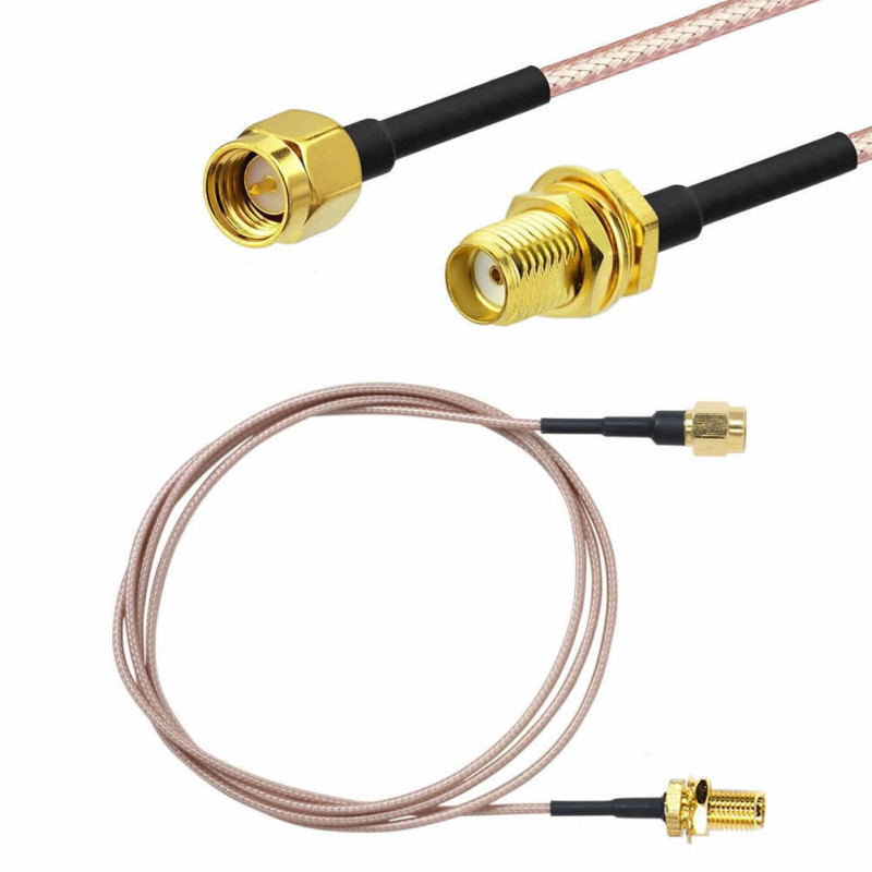 100cm RG316 SMA Male Female RF Cable