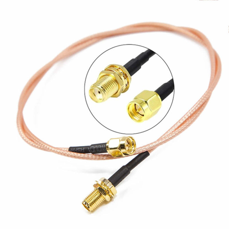 100cm RG316 SMA Male Female RF Cable