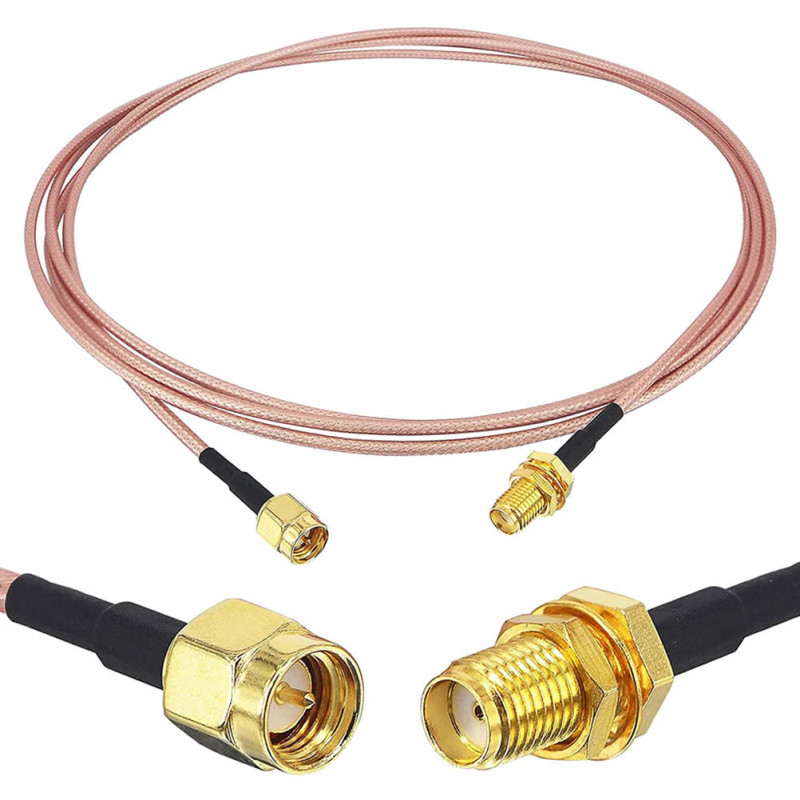 100cm RG316 SMA Male Female RF Cable