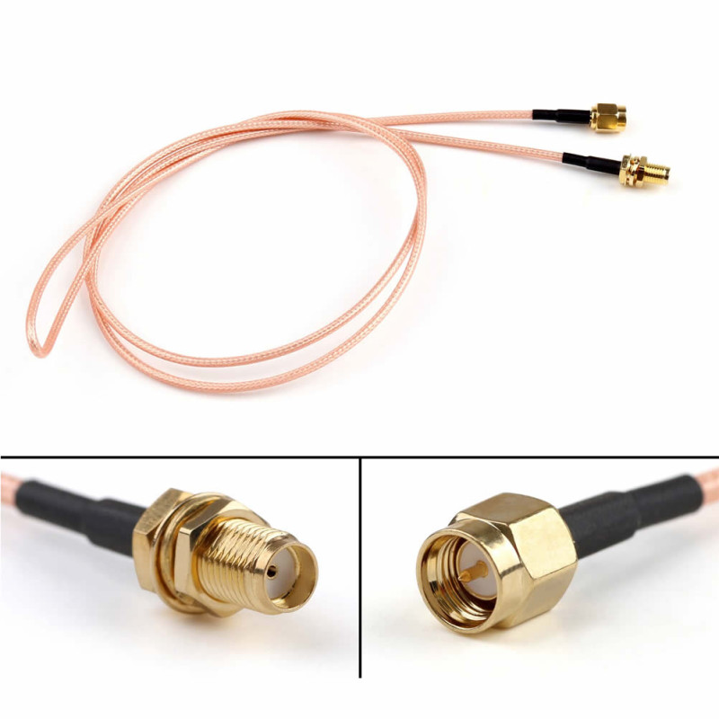 100cm RG316 SMA Male Female RF Cable