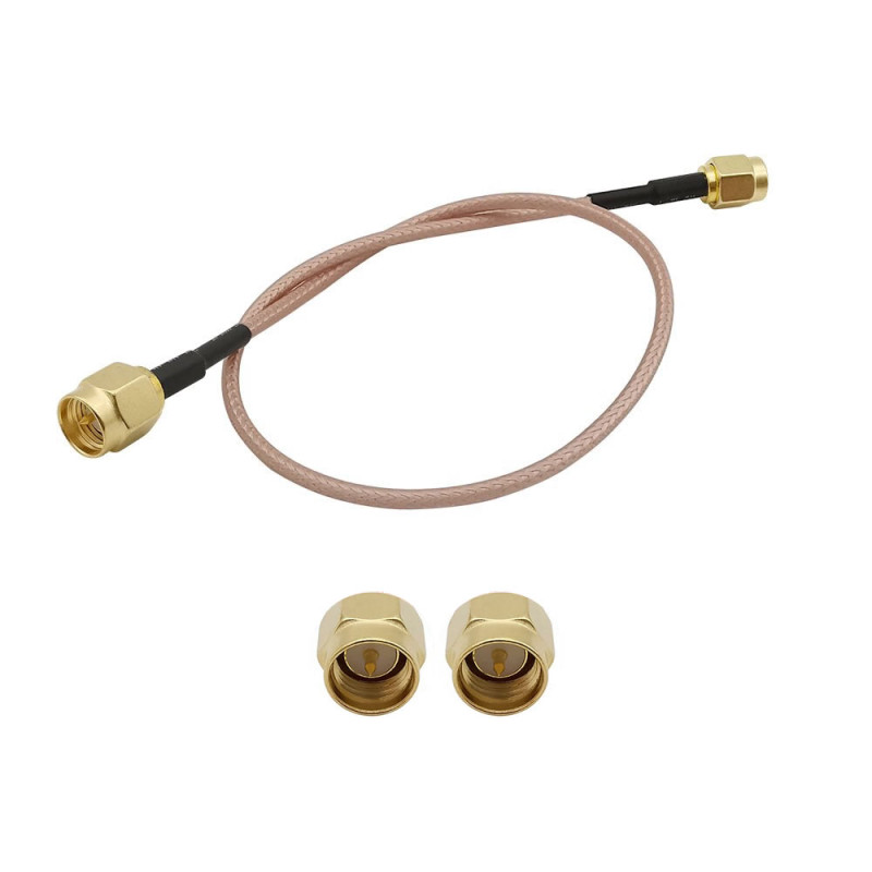 30CM RG316 SMA Male Male RF Cable