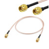 30CM RG316 SMA Male Male RF Cable