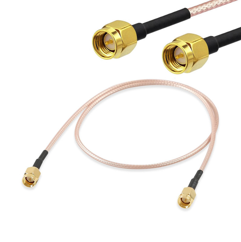 30CM RG316 SMA Male Male RF Cable
