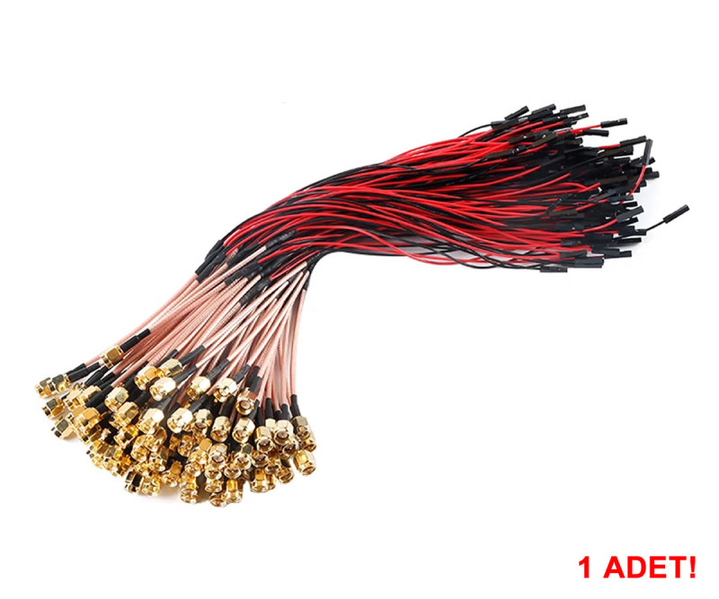 RG316 Sma Erkek to 30cm Dupont Dişi Kablo