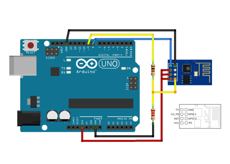 ESP-01 ESP8266 WIFI Module