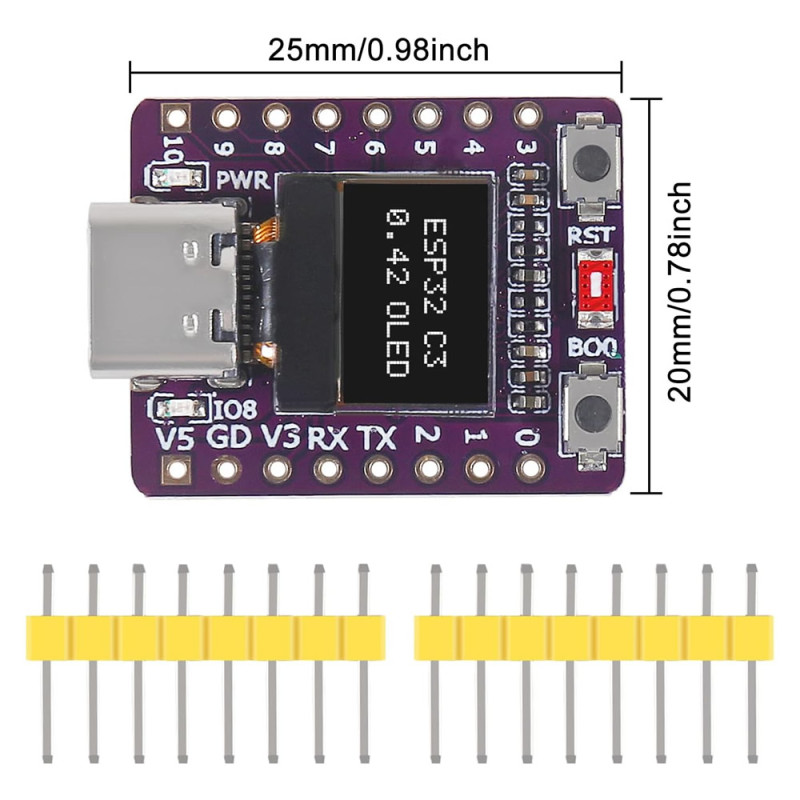 ESP32-C3 0.42 Oled