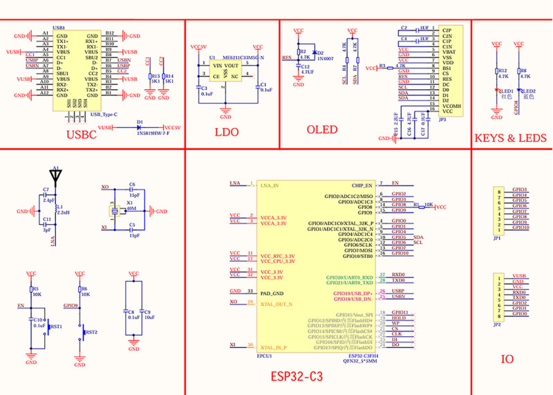 ESP32-C3 0.42 Oled