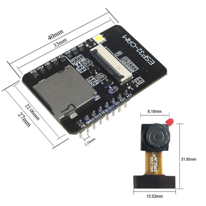 ESP32-CAM Camera Wifi and Bluetooth Module