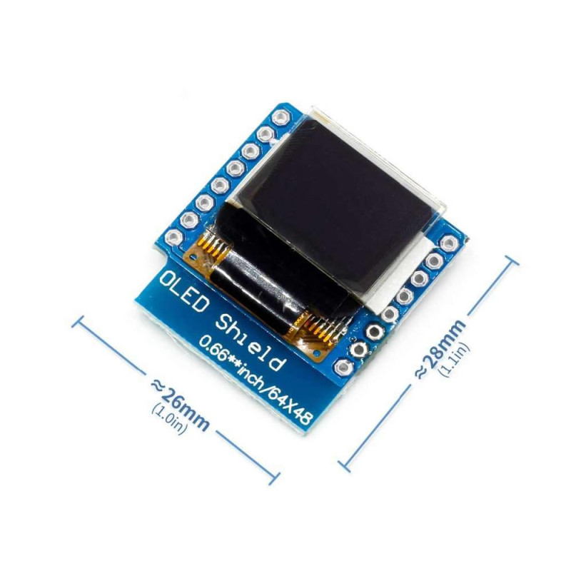 WEMOS D1 Mini Oled Shield Module