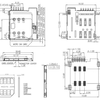 Micro Sim Kart Soketi