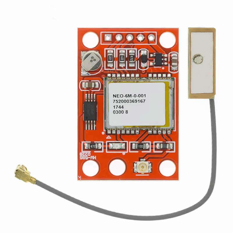 NEO-6M GPS Module Red