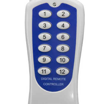 433Mhz Remote Control 12 Button Telescopic Antenna