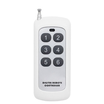 433Mhz Remote Control 6 Button Telescopic Antenna