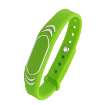 125Khz Rfid Wristband Green