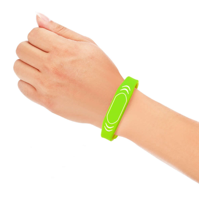 125Khz Rfid Wristband Green