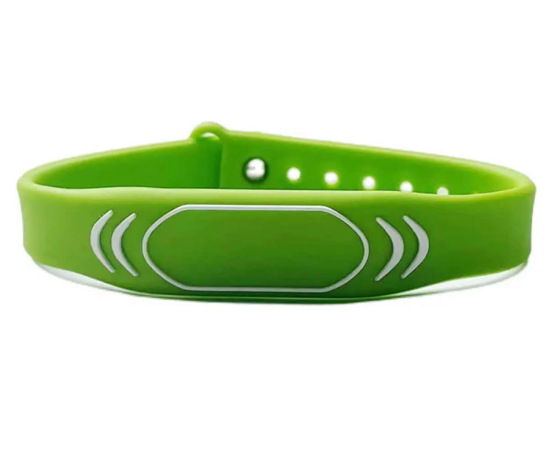 125Khz Rfid Wristband Green