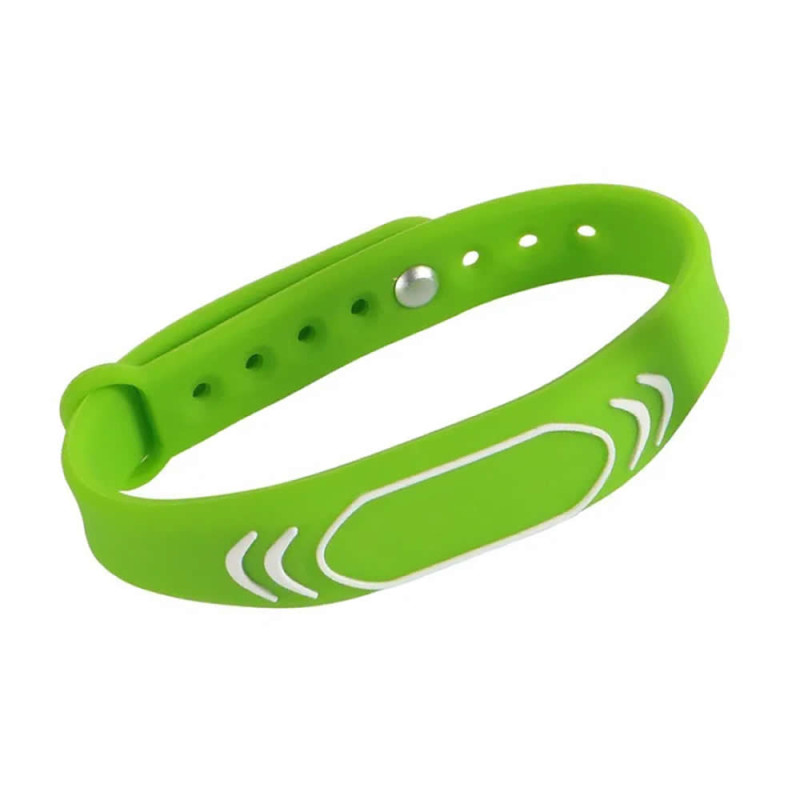 125Khz Rfid Wristband Green