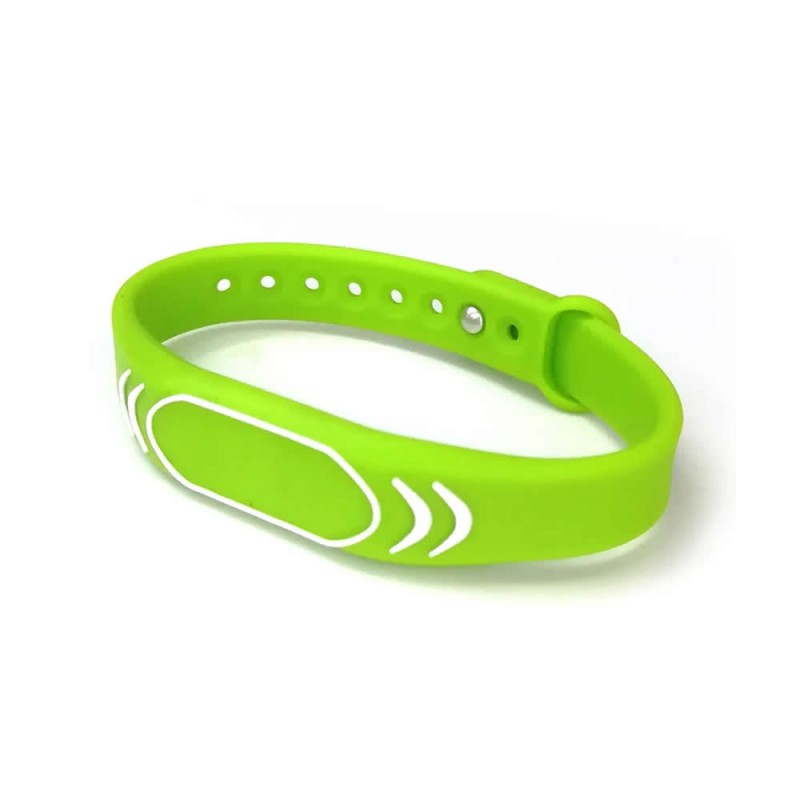 125Khz Rfid Wristband Green