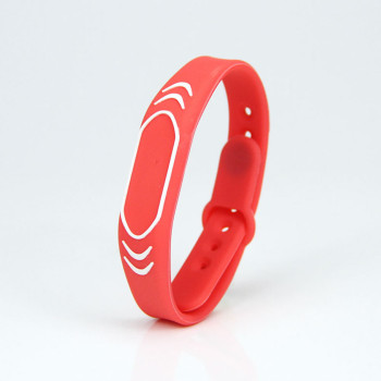 125Khz Rfid Bracelet Red