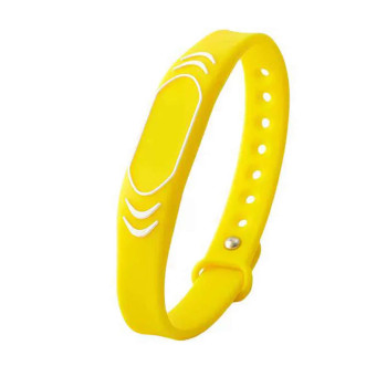 125Khz Rfid Wristband Yellow