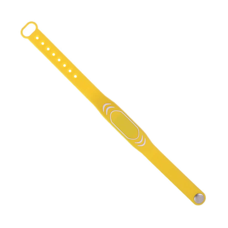 125Khz Rfid Wristband Yellow