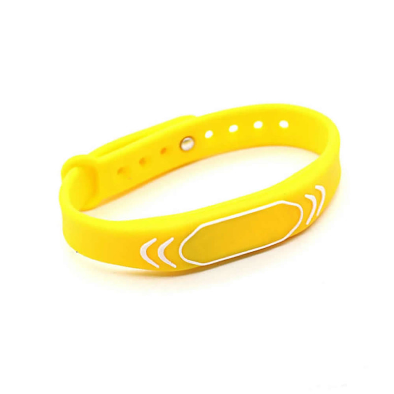 125Khz Rfid Wristband Yellow