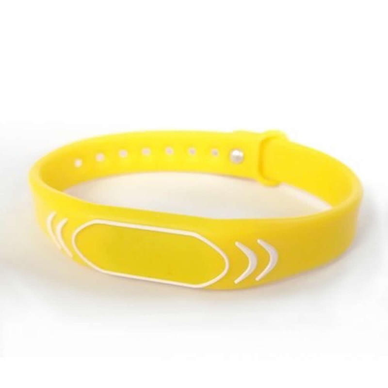 125Khz Rfid Wristband Yellow