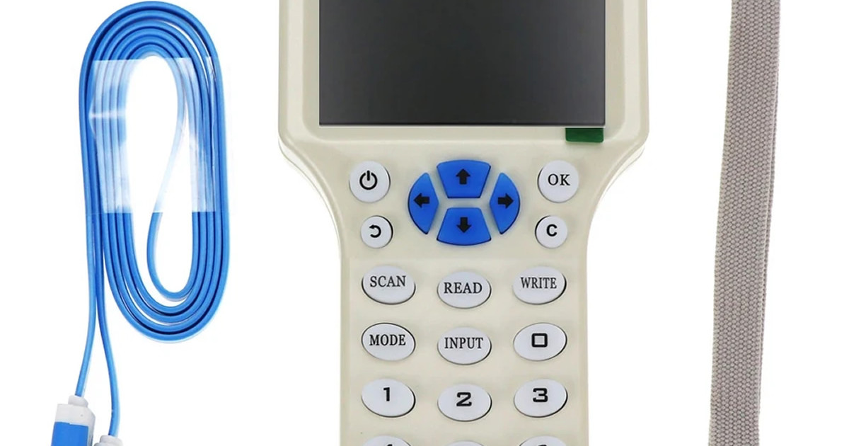 Zx-08cden 10 Frekans Rfid Okuyucu Yazıcı Kopyalayıcı El Tip Kutu