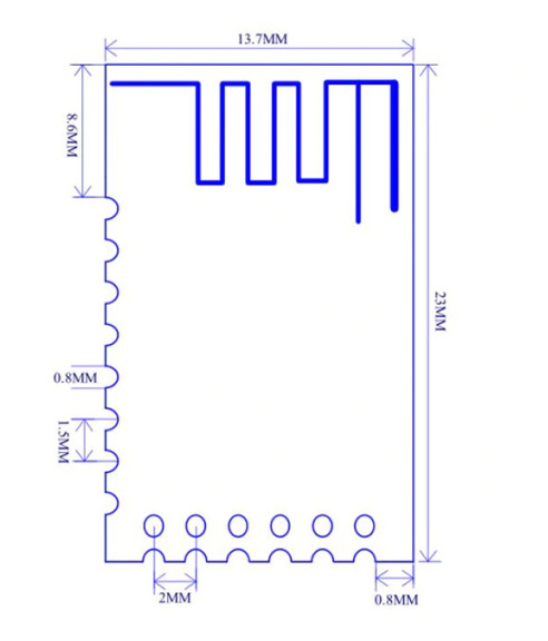 JDY-40 2.4G Wireless Serial Transceiver