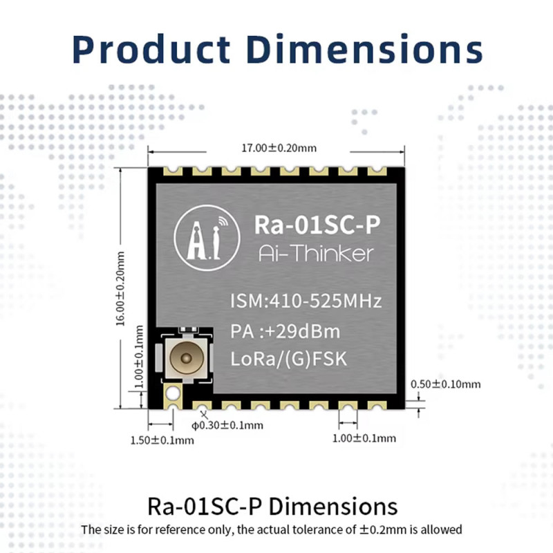 RA-01SC-P Lora Transceiver