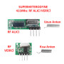 433Mhz RF Transceiver RX470C WL102