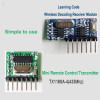 4 Channel 433Mhz Receiver Transmitter Kit