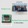 4 Channel 433Mhz Receiver Transmitter Kit