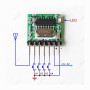 TX118A 4 Channel 433Mhz Transmitter
