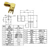 Sma Female Pcb Type Socket 90 Degree SMA-KWE