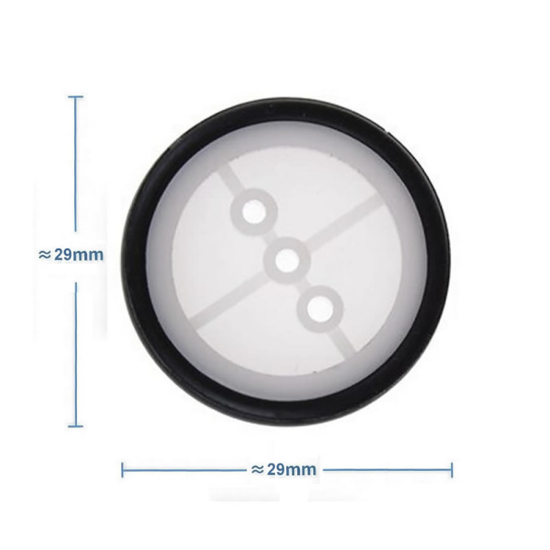 29mm Mini Rubber Wheel