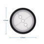 29mm Mini Rubber Wheel