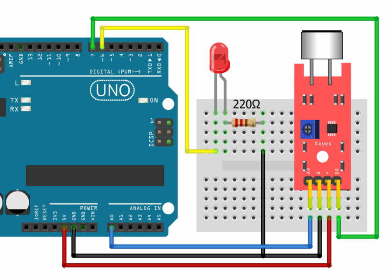 Sound Detection Microphone Module