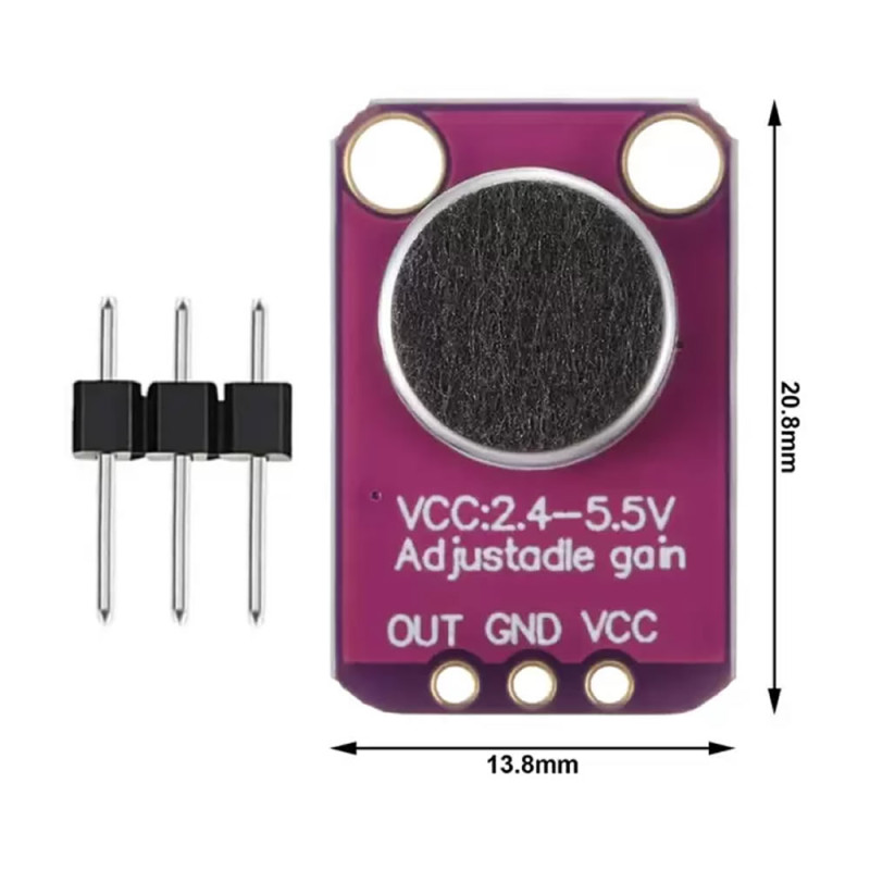 MAX4466 Microphone Module