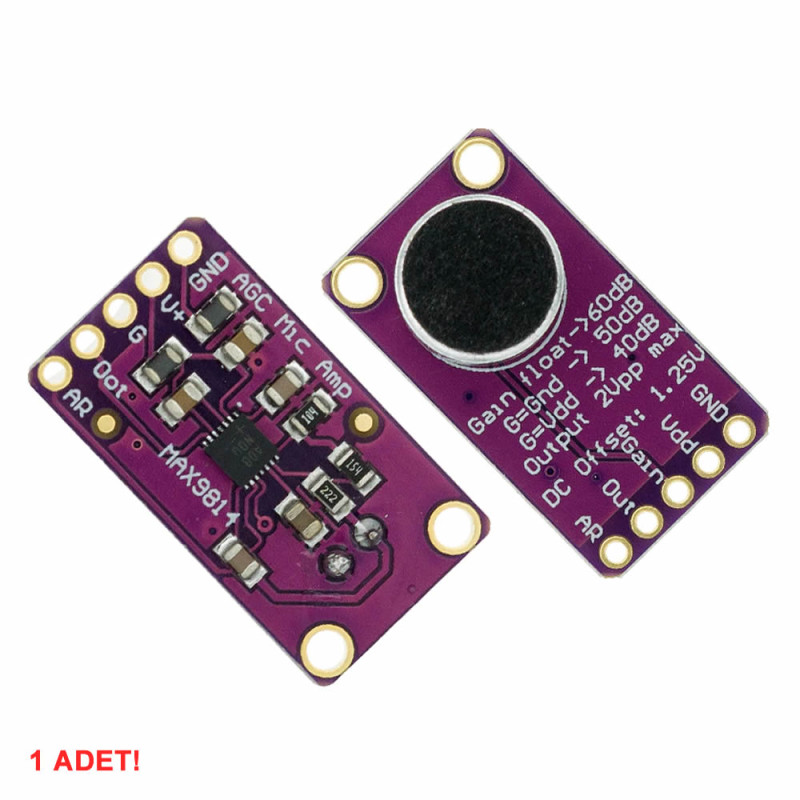 MAX9814 Microphone Module