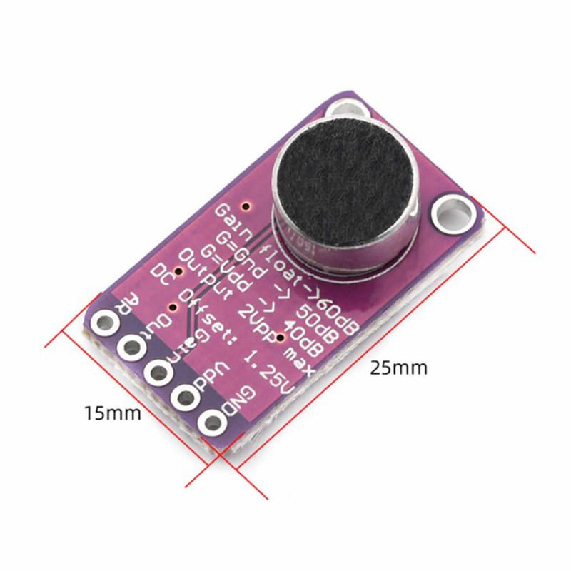 MAX9814 Microphone Module