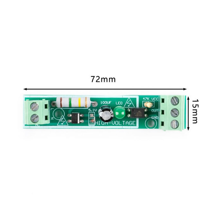 Optocoupler Isolated 220V Detector Module