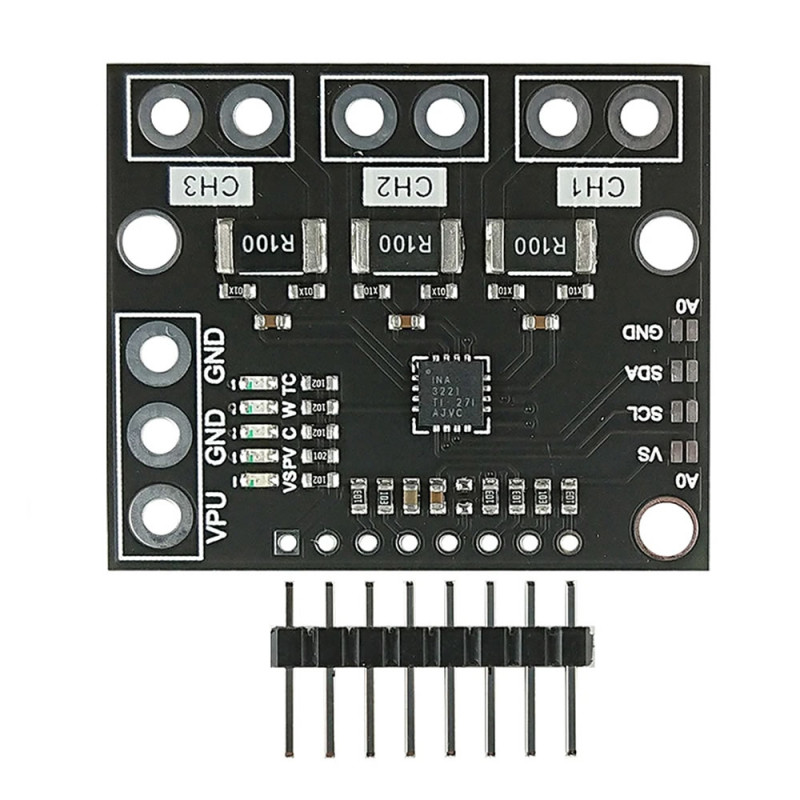 3 Channel INA3221 Voltage Current Power Monitoring Module