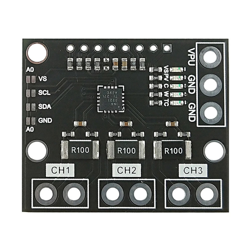 3 Channel INA3221 Voltage Current Power Monitoring Module